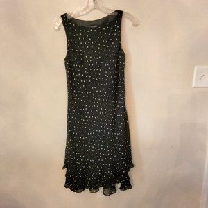 Light, flowy polka dot dress